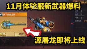 cf手游体验服源武器最新爆料,神秘源力觉醒，巅峰对决即将开启！
